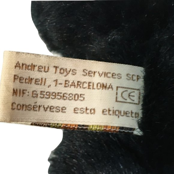 RARE Heunec Black Panther Big Jungle Cat Plush 28" - Picture 7 of 9